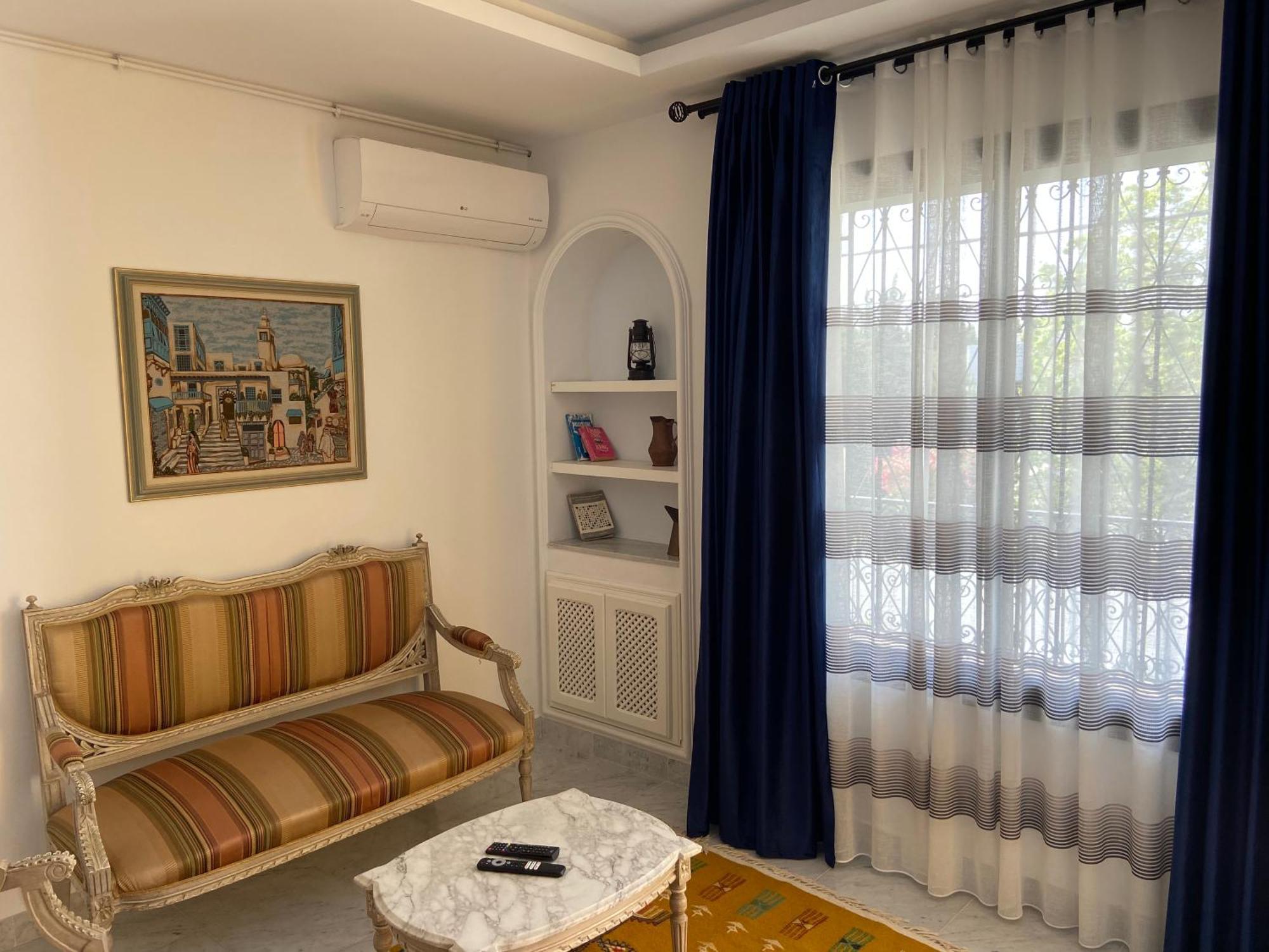 Marsa - Sidi Bousaid Lovely Authentic Apartment ลาร์มาร์ซา ภายนอก รูปภาพ