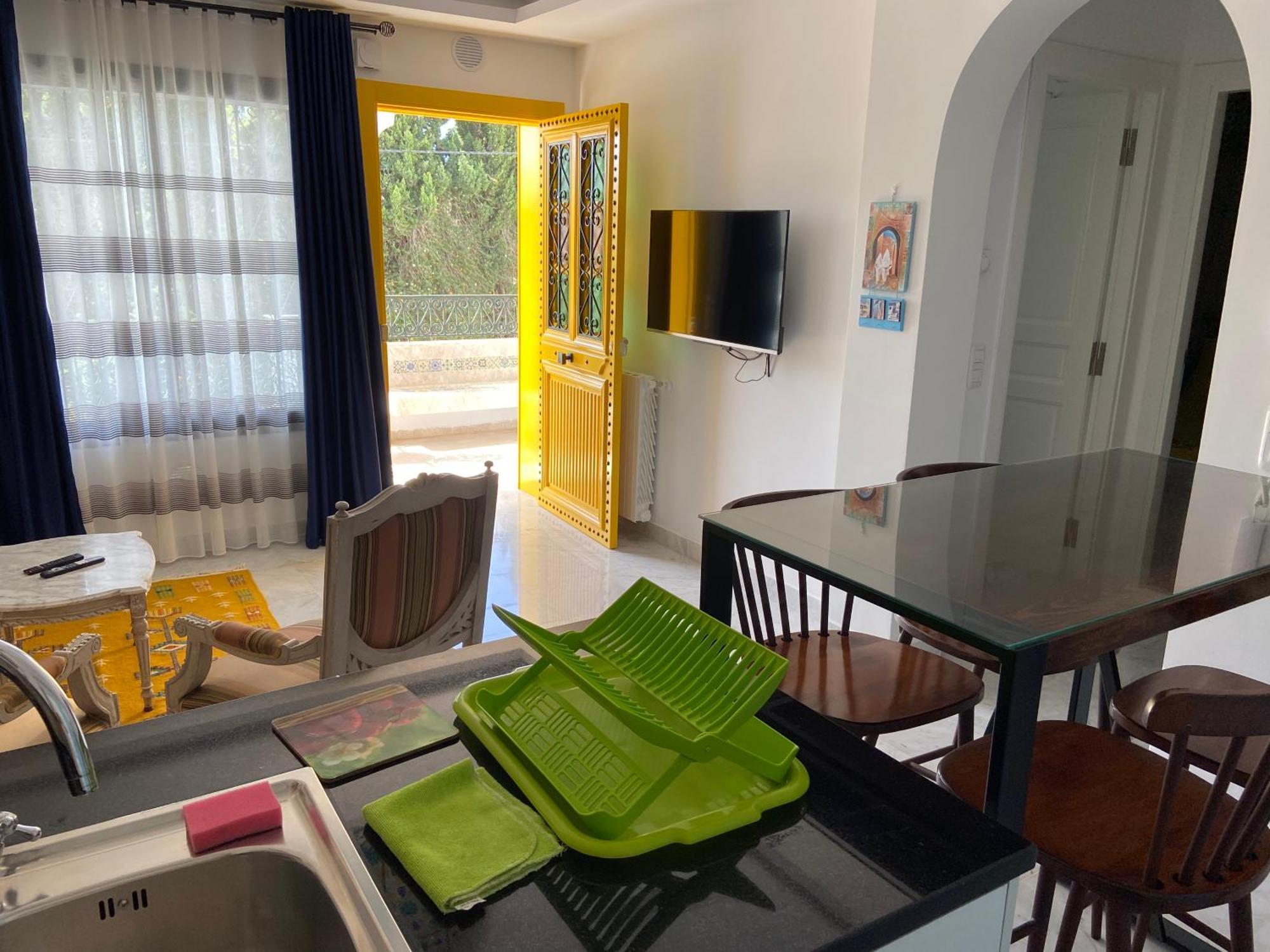 Marsa - Sidi Bousaid Lovely Authentic Apartment ลาร์มาร์ซา ภายนอก รูปภาพ